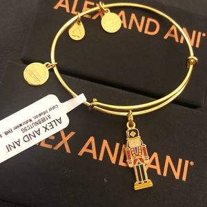 💗Alex and Ani Gold Color Nutcracker Bracelet 💗